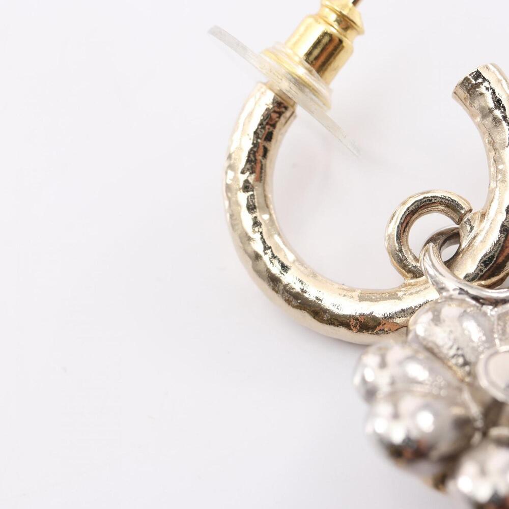 Chanel Cc Logo Star Clover Earrings #246675C14B - Picture 6 of 8